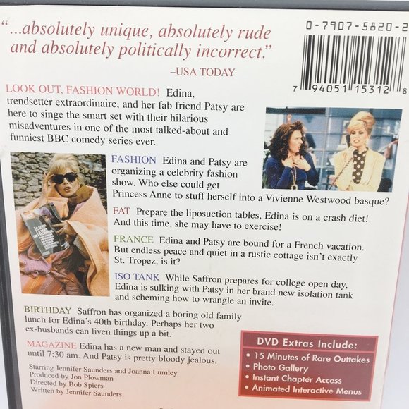 Absolutely Fabulous- Complete Series One - Picture 4 of 4